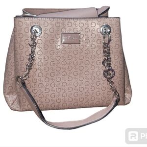 Guess Blush Logo Shoulder Bag